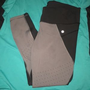 Two tone pant tight